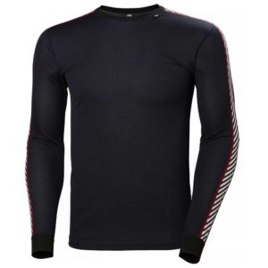 Helly Hansen Lifa Stripe Crew Long Sleeve Base Layer Azul S Hombre