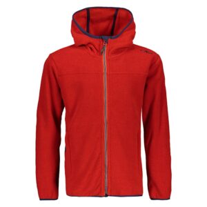 Cmp 38h2174 Jacket Hooded Fleece Rojo 3 Years