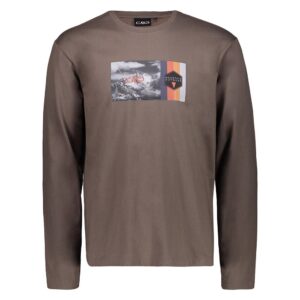 Cmp 38u3177 Long Sleeve T-shirt Marrón XL Hombre