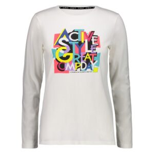 Cmp 39d4686 Long Sleeve T-shirt Blanco S Mujer