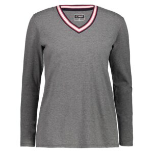 Cmp 39d4826 Long Sleeve T-shirt Gris S Mujer