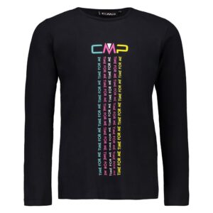Cmp 39d4975 Long Sleeve T-shirt Negro 6 Years