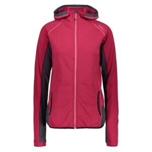 Cmp Jacket 39g1206 Hooded Fleece Rosa 2XL Mujer