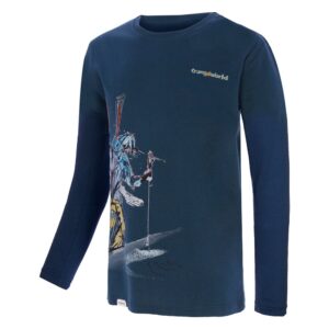 Trangoworld The Lonely Long Sleeve T-shirt Azul 4 Years