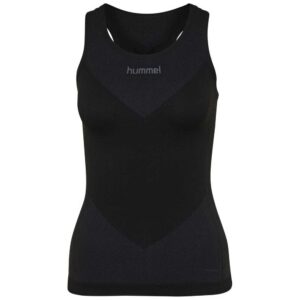 Hummel First Seamless Sleeveless Base Layer Negro M-L Mujer