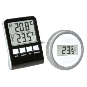 Tfa Dostmann 30.3067.10 Palma Negro,Plateado
