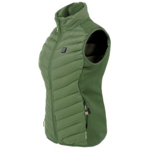 Joluvi Heat Vest Verde L Mujer