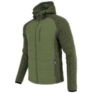 Joluvi Nebula Hooded Fleece Verde 3XL Hombre