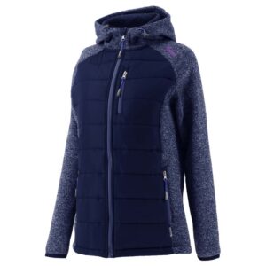 Joluvi Nebula Hooded Fleece Azul XS Mujer