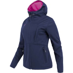 Joluvi Soft Tech V2 Hooded Fleece Azul XS Mujer