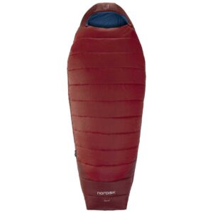 Nordisk Puk +4ºc Sleeping Bag Rojo Long / Left Zipper