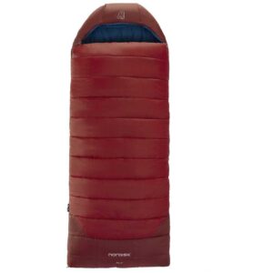 Nordisk Puk -2ºc Blanket Sleeping Bag Rojo Long / Left Zipper