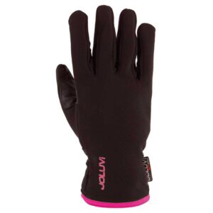 Joluvi Softshell Gloves Negro,Rosa 6 Mujer