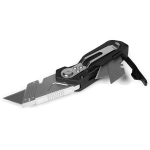 True Utility Knife+x Negro,Plateado