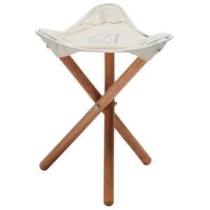 Nordisk Rebild Wooden 3 Stool Marrón,Blanco