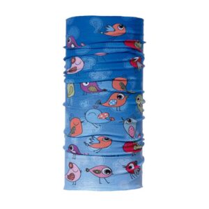 Matt Microfiber Neck Warmer Azul  Niño