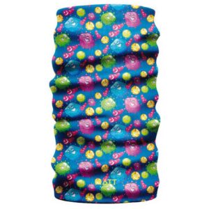 Matt Microfiber Neck Warmer Azul  Niño