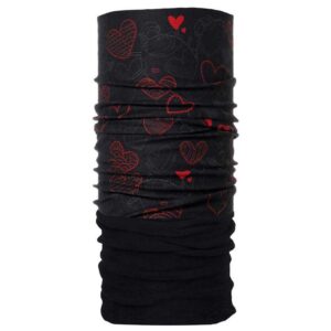 Matt Polartec Microfiber Neck Warmer Negro  Hombre