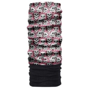 Matt Polartec Microfiber Neck Warmer Blanco Hombre