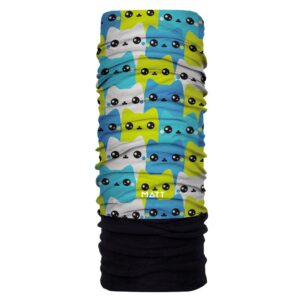 Matt Polartec Microfiber Neck Warmer Multicolor  Niño