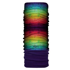 Matt Polartec Microfiber Neck Warmer Multicolor  Niño