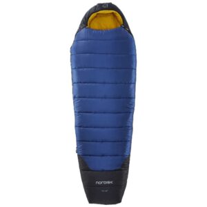 Nordisk Puk -10ºc Sleeping Bag Amarillo,Azul Regular / Left Zipper