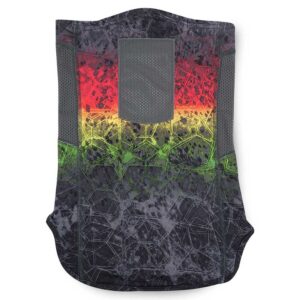 Pelagic Sunshield Pro Rasta Hex Neck Warmer Negro Hombre