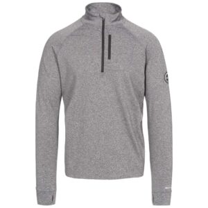 Trespass Nicholas Long Sleeve T-shirt Gris XL Hombre