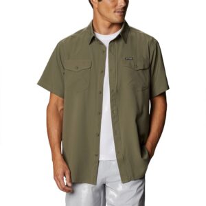 Columbia Utilizer Ii Solid Short Sleeve Shirt Verde M Hombre