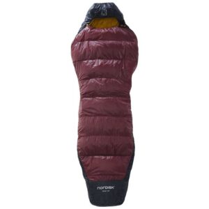 Nordisk Oscar +10ºc Sleeping Bag Amarillo,Rojo Long / Left Zipper