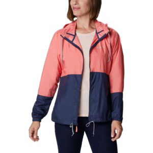Columbia Flash Forward Windbreaker Jacket Rosa XS Mujer