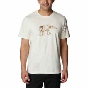 Columbia Clarkwall Organic Cotton Short Sleeve T-shirt Blanco M Hombre