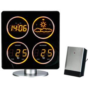 Technoline Ws 6830 Negro,Plateado