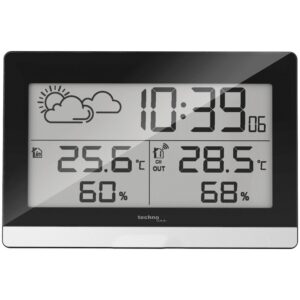 Technoline Ws 9255 Negro,Plateado