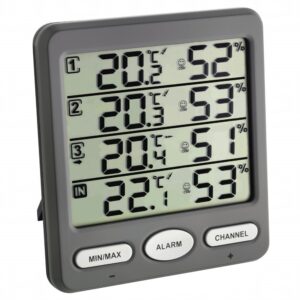 Tfa Dostmann 30.3054.10 Klima Wireless Weather Station Plateado