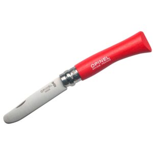 Opinel My First No 07 Rojo,Plateado