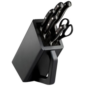 Victorinox Block Knife 6 Pieces Marrón,Plateado