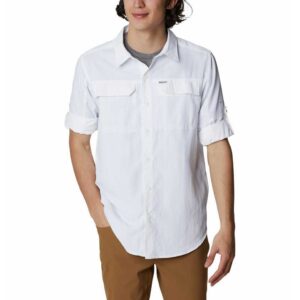 Columbia Silver Ridge 2.0 Long Sleeve Shirt Blanco S Hombre
