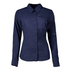 Columbia Silver Ridge 2.0 Long Sleeve Shirt Azul S Mujer