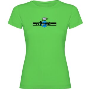 Kruskis Always Exploring Short Sleeve T-shirt Verde XL Mujer