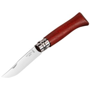 Opinel No 08 Padouk Wood Marrón,Plateado
