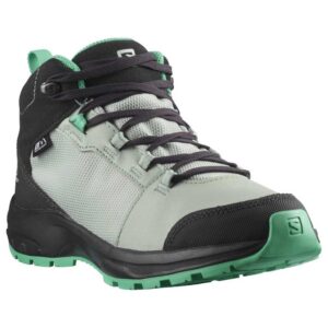 Salomon Outward Cswp Junior Hiking Boots Verde EU 33