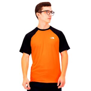 The North Face Tanken Raglan Short Sleeve T-shirt Naranja S Hombre