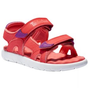 Timberland Perkins Row 2 Strap Toddler Sandals Rojo EU 27