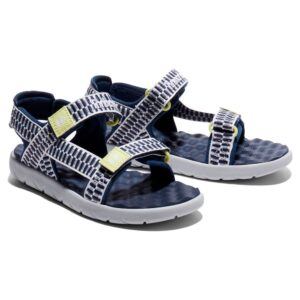 Timberland Perkins Row Webbing Junior Sandals Azul EU 40