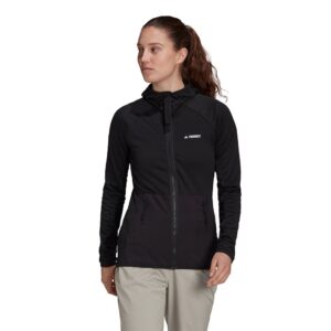 Adidas Terrex Tech Lite Hooded Fleece Negro XS Mujer