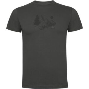 Kruskis Adventure Short Sleeve T-shirt Gris M Hombre