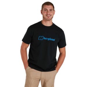 Berghaus Organic Big Colour Short Sleeve T-shirt Negro M Hombre