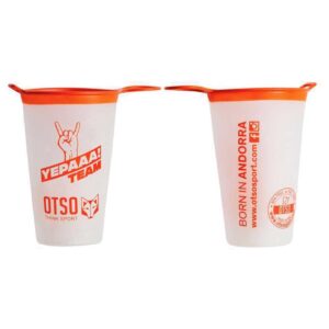 Otso Yepaaa Team 200ml Collapsible Cup Blanco,Naranja