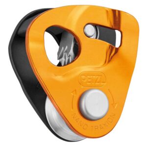 Petzl Nano Traxion Naranja